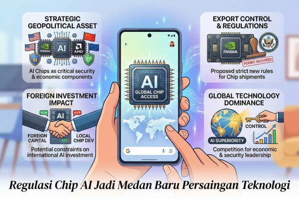 Regulasi Chip AI Jadi Medan Baru Persaingan Teknologi