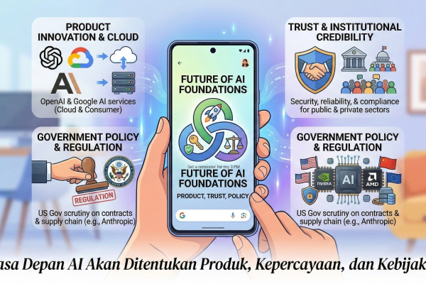 Masa Depan AI Akan Ditentukan Produk, Kepercayaan, dan Kebijakan